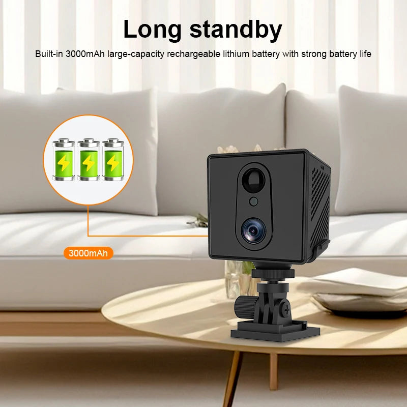 Vstarcam IP Camera 4G Sim Card Indoor Camera 3MP HD Rechargeable Battery Powered Night Vision Two Way Audio Humanoid Camcorder