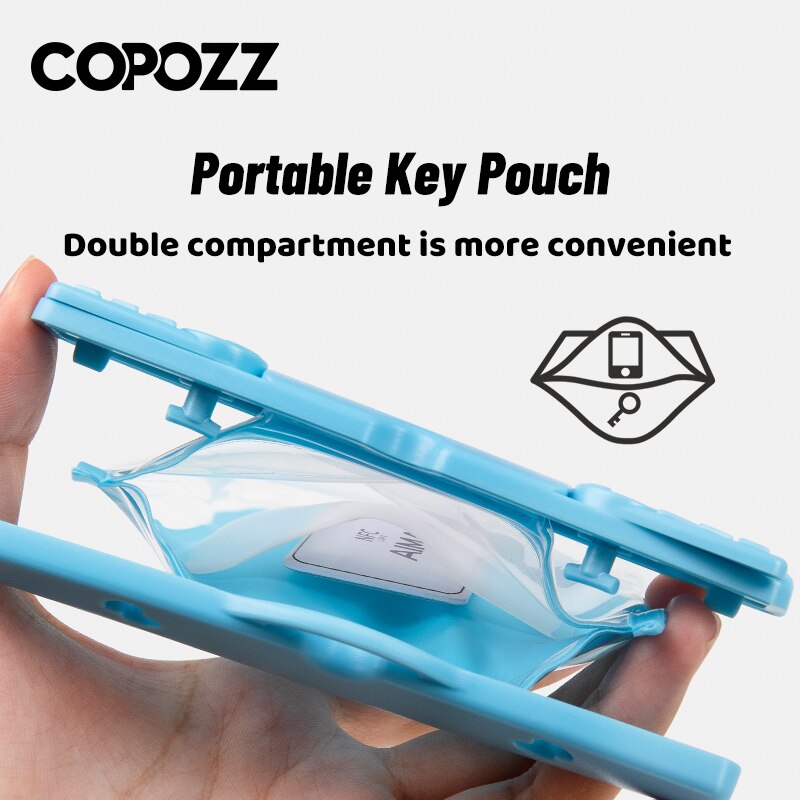 COPOZZ Upgraded version Universal Waterproof Phone Case For iPhone Xiaomi Samsung Underwater Case Mobile Phone Coque Cover