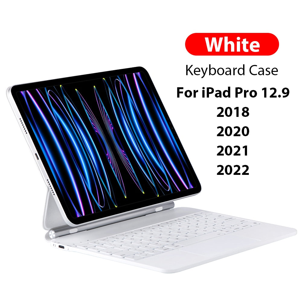 Keyboard Case For Ipad Pro 12.9 2022 11 12 9 6th Magnetic Funda For Ipad Air 5 4 10th Generation 10.9 5th 4th Gen 2021 Cover