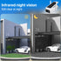 4MP HD IP Camera Solar Panel Wireless WiFi Outdoor Security Camera Rechargeable Battery Powered PIR Motion Surveillance Camera