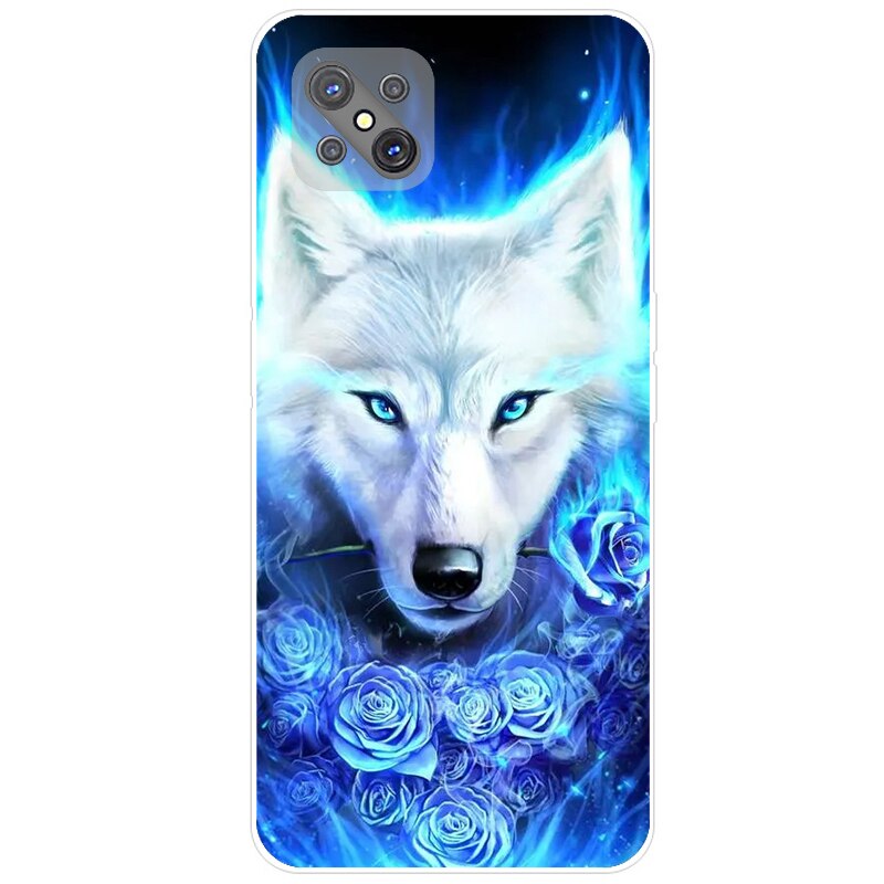 Case For Oppo Reno 4Z Soft TPU Silicon Back Cover 360 Full Protective Printing Case for OPPO Reno4 Z 5G Reno4Z Reno 4 Z 5G Coque