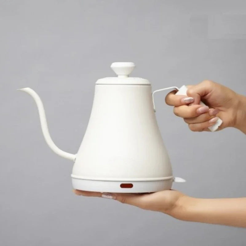 0.8L 220V Electric Espresso Pots Gooseneck Coffee Kettel Hand Brewing Make Tea Portable Moka Pot Coffeeware Teaware Hotel Home
