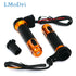 LMoDri Motorcycle Hot Grip Motorbike ATV Scooter Electric Heated Grips 22mm 7/8" Handlebar Hand Warmer Aluminum 12V