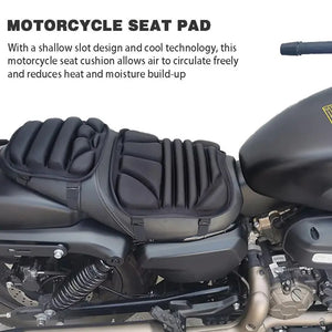Motorcycle Seat Pad Motorcycle Pad Gel Cushion Seat Breathable Universal Shock-Absorbing Seat Cover For Advancers Mountain