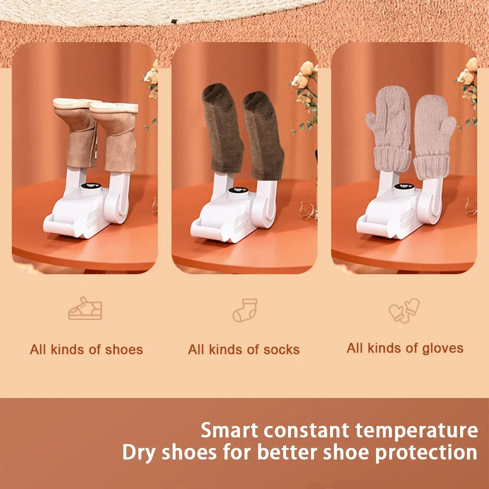 Shoe Dryer Heater Portable Smart Electric Shoe Drying Deodorizer Dehumidifier Machine Home Foot Warmer Winter сушилка для обуви