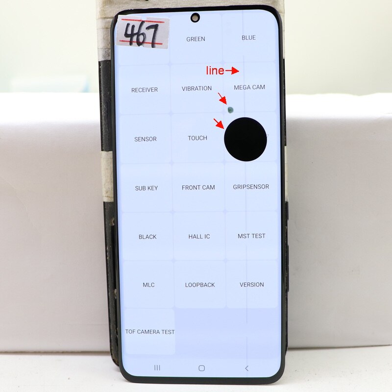 Original AMOLED S20 LCD For Samsung Galaxy s20 Lcd With Frame G980 G980U G980F/DS Display Touch Grass Screen Digitizer Assembly