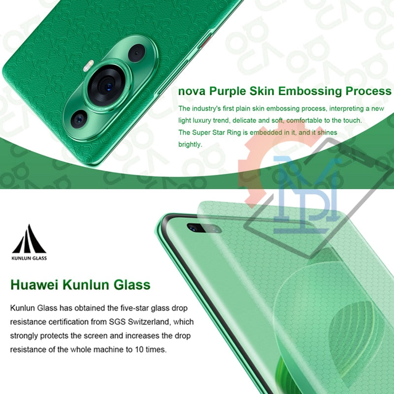 2023 Original Huawei Nova 11 Pro 4G Mobile Phone 6.78" Kunlun Glass Snapdragon 778G HarmonyOS 3.0 100W SuperCharge Smartphone