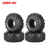 1/10 SCALE RC CAR 2.2" SOFT Tires ROCK CRAWLER 120-130MM Tyre WITH FOAM For 1:10 AXIAL WRAITH RR10 RBX10 TRX-4 TRX-6 CAPRA TRUCK