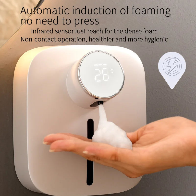 Xiaomi Automatic Foam Soap Dispenser Wall Mount Sensor Smart Infrared Touchless Sensor Liquid Soap Dispenser Hand Sanitizer