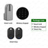 RAYKUBE A1 Pro Max Tuya BEL Smart Door Lock Set with Fobs/ Keypad/ Smart Key Tuya Remote Unlock Work with Alexa Google Assistant