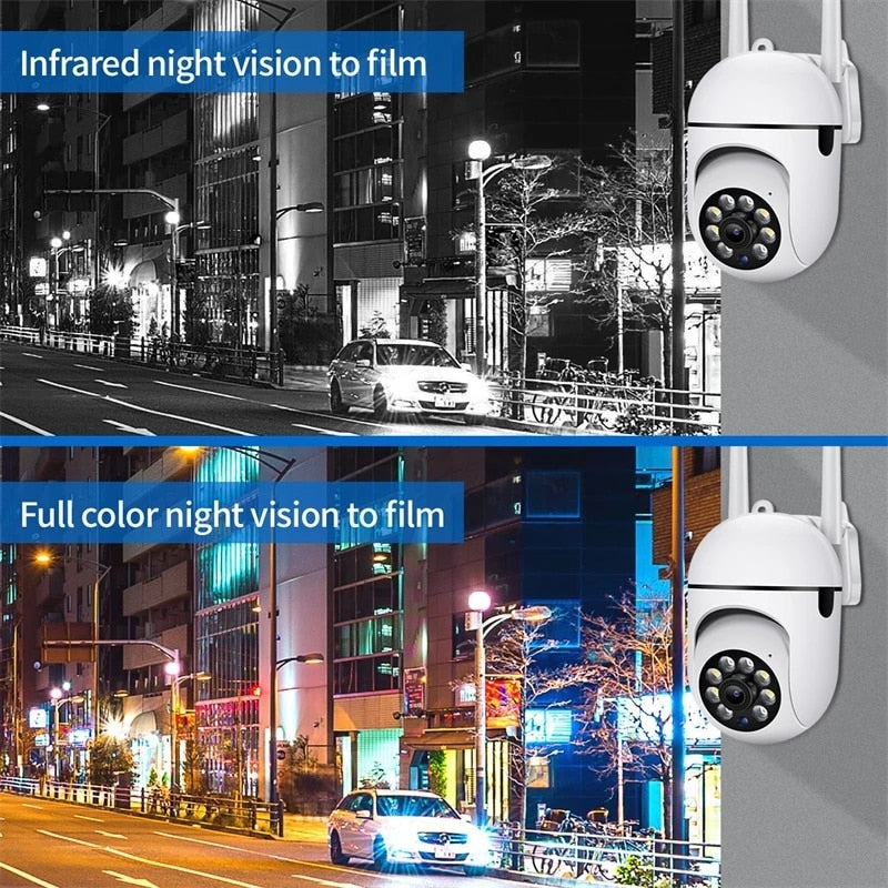 Outdoor 5MP Surveillance Camera CCTV IP Wifi Camera Waterproof External Security Protection Wireless Home Monitor Motion Trcking
