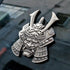 3D Car Sticker Premium Warrior Metal Car Side Fender Rear Trunk Skull Emblem Badge Decal for Any Vehicle Truck Car Motorcycle RV
