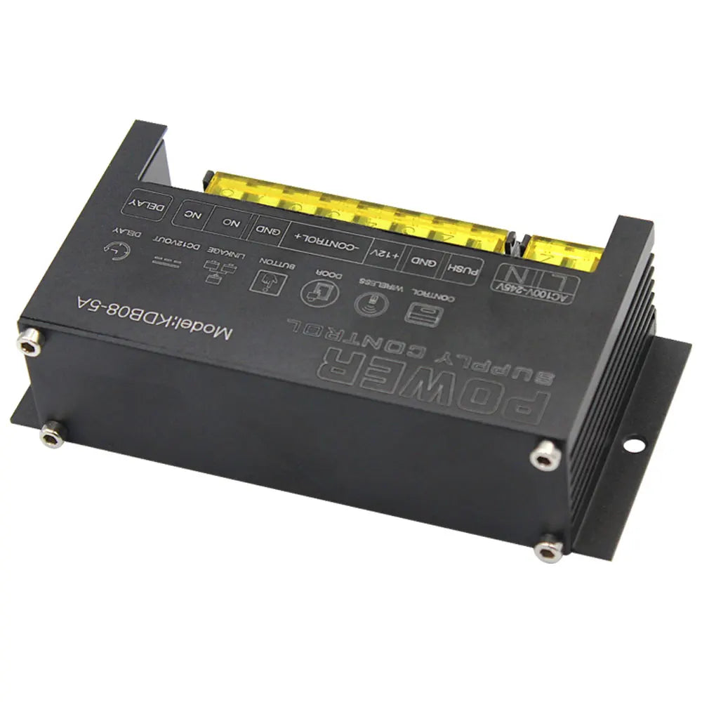 12V Relay Switch Power Supply special for Electronic Access Control System PUSH COM GND 5A 100~245V Voltage Converter Regulator