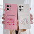 Cartoon Card Slot Holder Phone Case For Oppo Reno 7 Reno7 4G 5G Reno5 5 6 6Z 7Z 5K 8 8T Reno8T Reno8  Reno6 Reno6Z 4G 5G Cover
