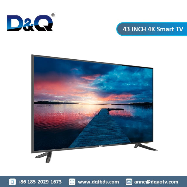 DQ-TV Manufacturer 32 Inch Led Television 65 Inch 4k Smart Tv 43 Inch 50 Inch 50inch TV set With Android Wifi