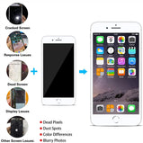 Full Set LCD Display for Iphone 8 7 6S 6 Plus Complete Screen Replacement Digitizer Assembly with Front Camera+Phone Receiver