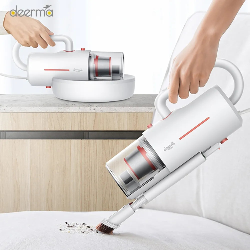 Deerma Mite Removal Vacuum Cleaner CM1300 for Home Bed Mattress Dust Mites Removal Eletrict Robot Vacuum Cleaner UV Sterilizatio