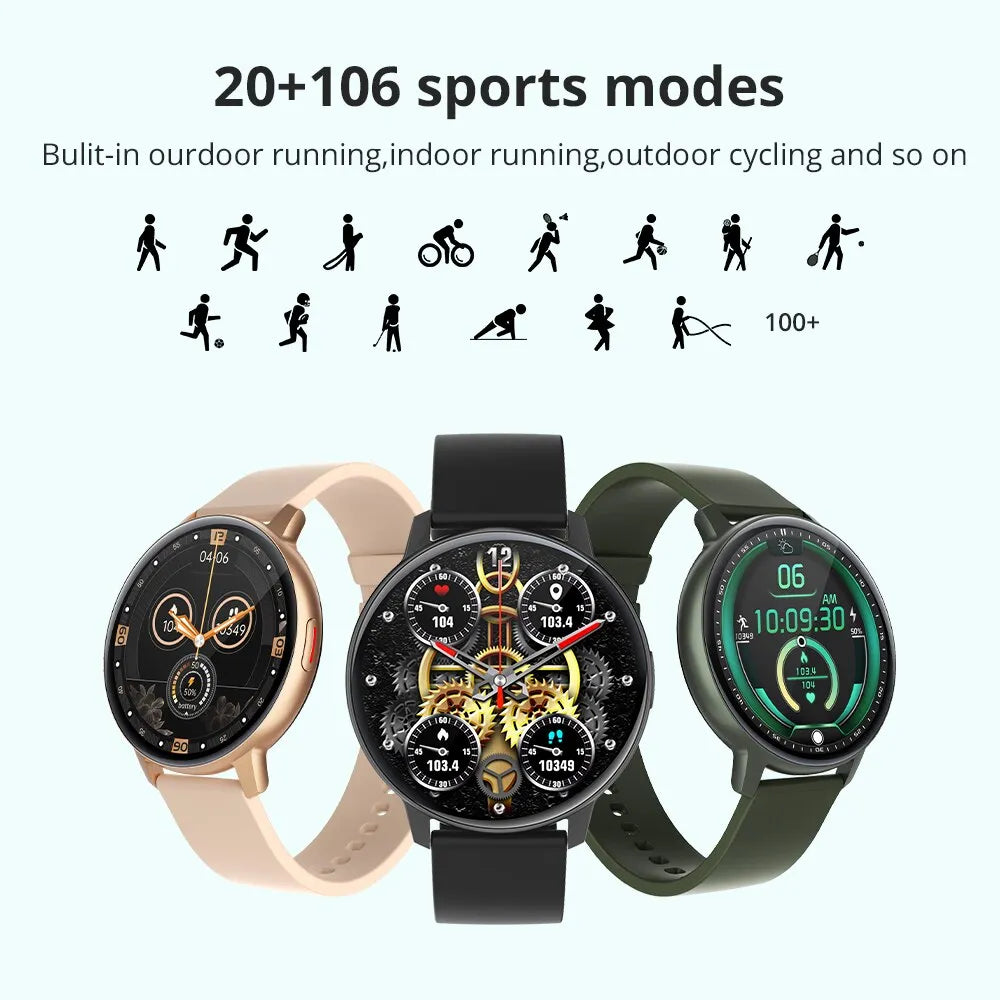 COLMI I31 Smartwatch 1.43 Inch AMOLED Screen 100 Sports Modes 7 Day Battery Life Always On Display Smart Watch Men Women