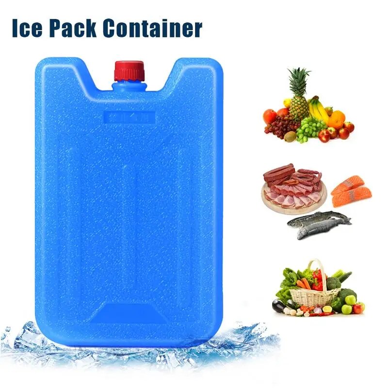 600ml Ice Pack Car Mini Fridge Icebox Removable Leakproof Refrigerator Ice Box Cooling Container For Lunch Box Food Container