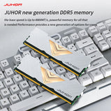 JUHOR Memoria ram DDR5 8GB 16GB 32GB 4800MHz  5600MHz 6000MHz 6400MHz 6800MH8GBX2 16GBX2 DIMM Desktop Computer Gaming Memory Ram
