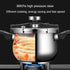 New Pressure Cooker 304 Stainless Steel Pressure Cookers Explosion-Proof Pressure Cooes Cooking Pots Be Used As Saucepan Steamer