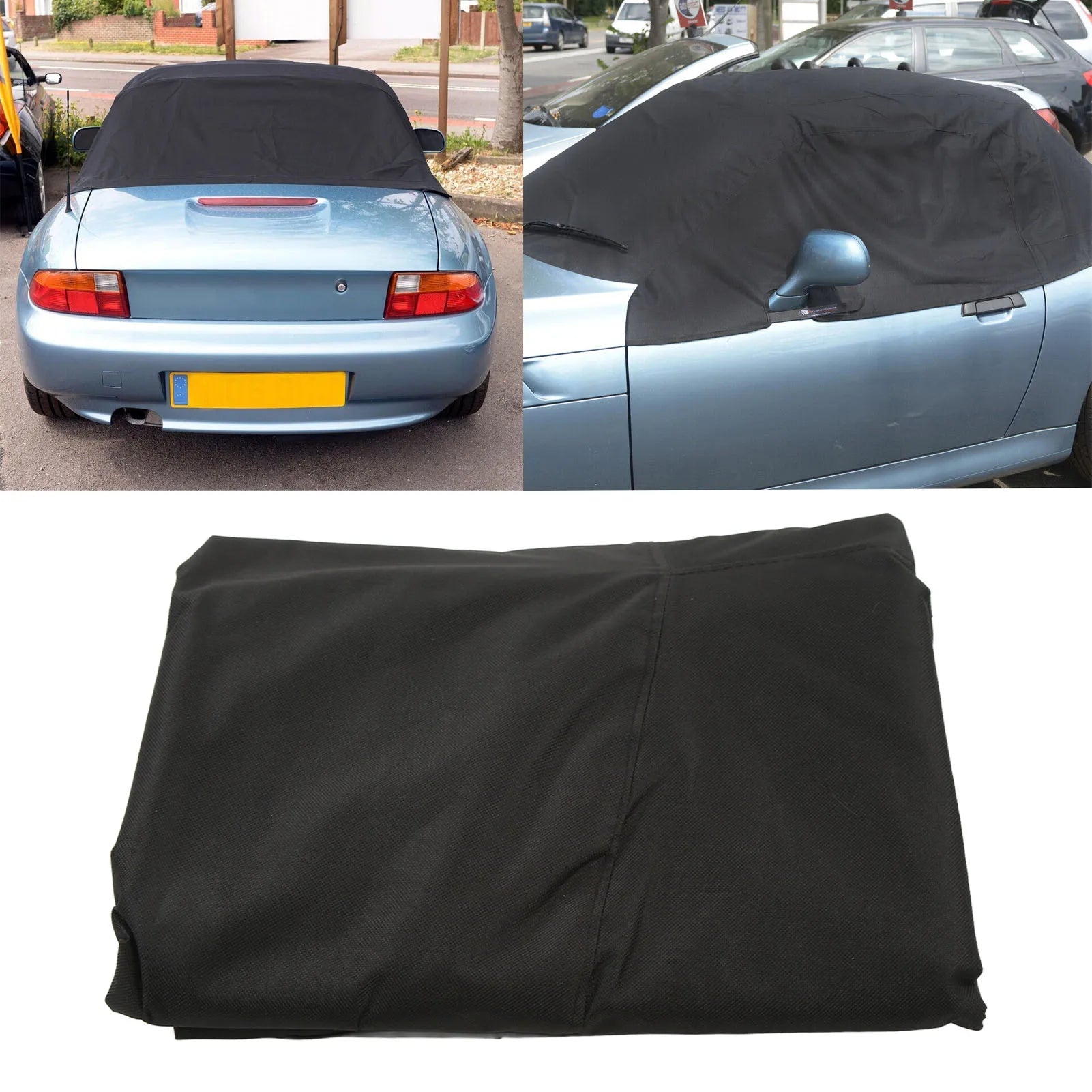 Soft Top Roof Waterproof Protective Cover PU Coated Woven Polyester Durable Dustproof Anti UV Sun Shade Cover Fit for BMW Z3