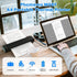 EQUITPER Bluetooth Printer Small Mini Homework Test Paper Ink-free Office portable HD A4 Thermal Printer Error/document printer