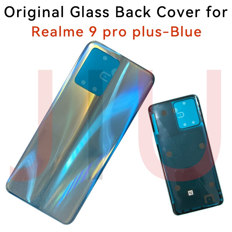 6.4" Original For Realme 9 Pro+ Battery Cover + Middle Frame For Realme 9 Pro plus Rear Housing Case Phone Lid Shell Replacement