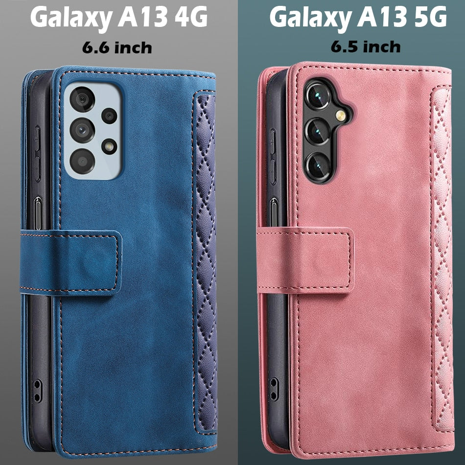 For Samsung A13 Case Magnetic flip leather Back Cover for Samsung Galaxy A13 Case Samsung A13 4G case Fundas A 13 5G Phone Etui