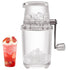 Ice Crusher Hand-Crank Ice Shaver And Snow Cone Machine Portable Ice Crusher And Shaved Ice Machine For Flavored Healthy Snacks