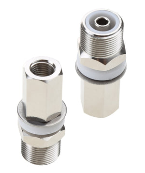 Heavy Duty CB Antenna Stud Mount Adapter Copper with SO-239 Connector for Mounting 3/8 x 24 Threads CB HAM Radio Antenna