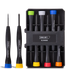 6Pcs Precision Screwdriver Set Slotted Philips Mini Screwdrivers for Eyeglass Jewelry Watch Repair and Disassembly Hand Tool Kit