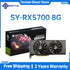 SOYO new AMD Radeon RX5700XT8GB7nm gaming graphics card GPU GDDR6 256BIT14Gbps gaming computer graphics support AMD desktop