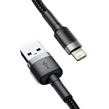 Baseus USB Cable for iPhone14 13 12 11 Pro Max Xs X 8 Plus Cable 2.4A Fast Charging Cable for iPhone Charger Cable USB Data Line