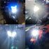 Aileo New H4 Led Moto Headlight 6000K White Mini Projetor Lens 12V Conversion Kit Motorbike Lamp Accessories LHD Hi/Lo Beam