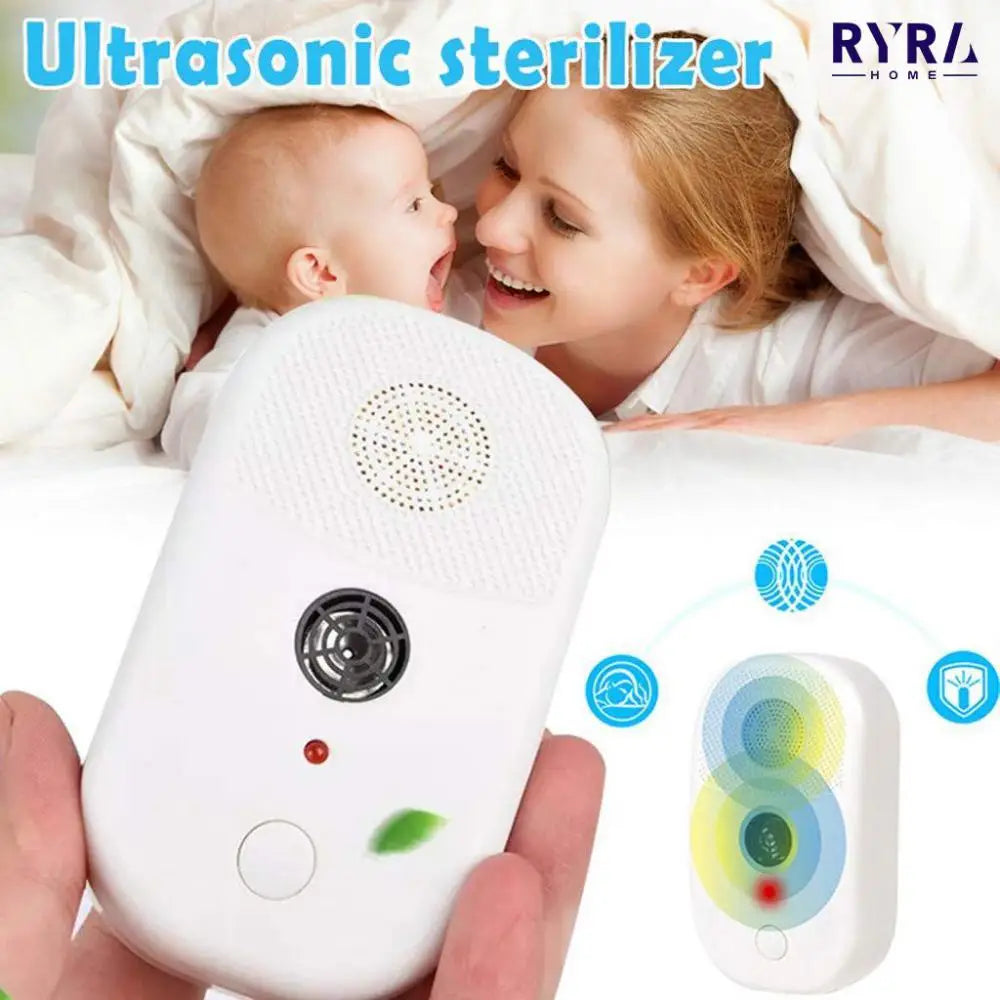 Ultrasonic Mite Killer Controller Dust Mite Eliminator Repeller Cleaner Electronic Mini Mite Vacuum Bed Bug Cleaner Dropshipping