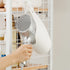 Bathroom Plastic Storage Space Saving Rack No Drilling Organizer Hanging Hair Dryer Holder Stand Wall