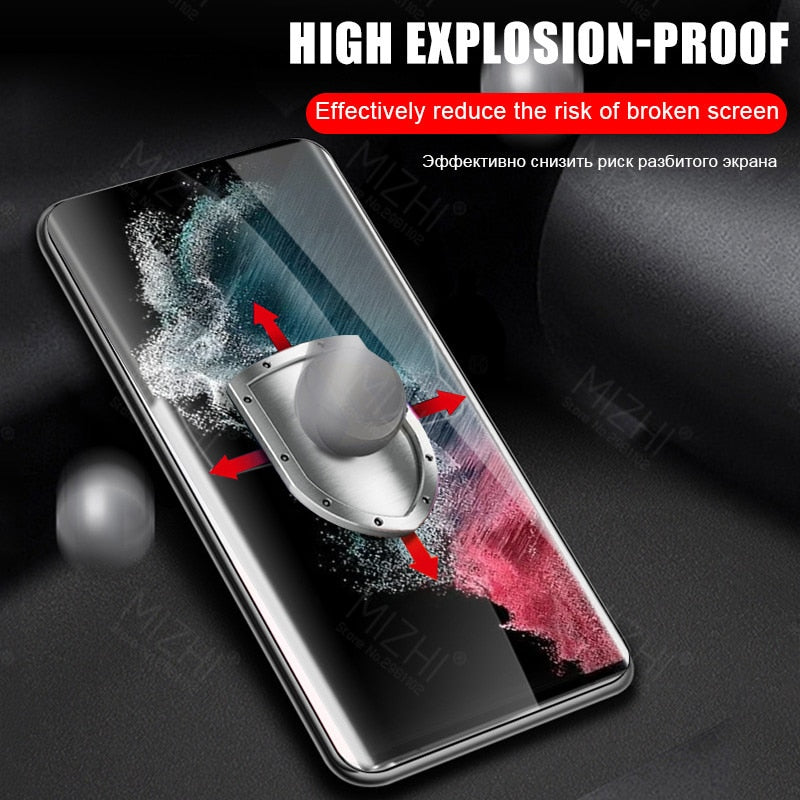 6in1 For Samsung S22 Ultra Hydrogel Soft Film For Samsung Galaxy S 22 S23 Ultra S22 Plus Camera Glass S22Ultra Screen Protector