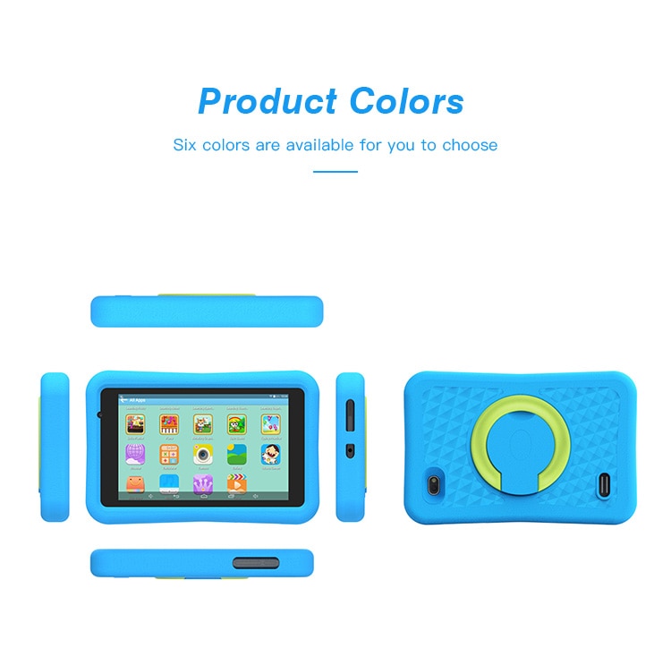 QPS 8" Kid Tablet Android12 2GB 32GB Quad Core WIFI  Google Play Children Tablet for kids in Hebrew Kids-proof Case 4000mAH