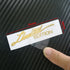 2pcs Limited Edition Emblem Metal Stickers Creative Car Body Door Window Laptop Phone 3D Decor Decal Gold/Silver Car Accessories