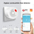 Tuya Smart Zigbee Natural Gas Sensor Combustible Coal Gas LPG Gas Leakage Alarm Detector Fire Security Protection Smart Life