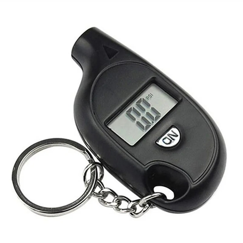 Tire Gauge Digital Lcd Display Car Air Pressure Tester Meter Tool Key Chain Inspection Tool Car Tyre Meter Tester Tool