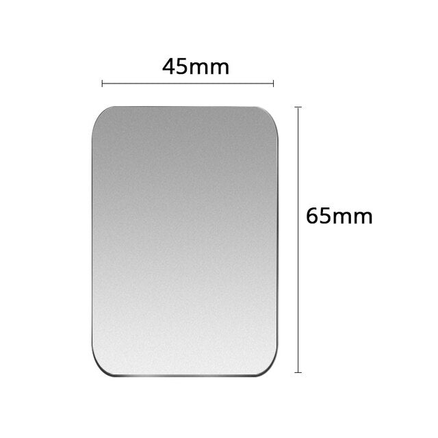 Thin Metal Plate For Magnetic Car Phone Holder Iron Sheet Sticker Disk For Magnet Tablet Desk Cell Phone Car Stand Mount Round