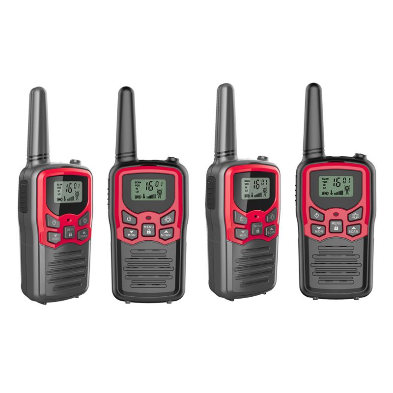 Ultra-portable Walkie Talkies for Adults Long Range 2-Way Radios Up to 5 Miles  Handheld Walky J60A