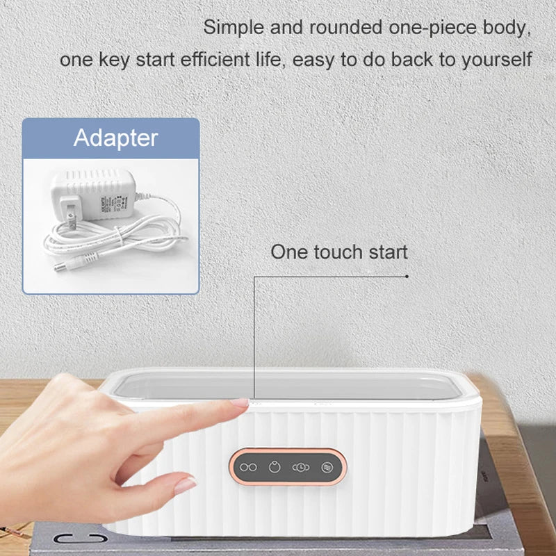 Ultrasonic Cleaner  Frequency Washing Machine for Jewelry Parts Glasses Manicure Stones Watch Razor Brush Ultrasonic Cleaning