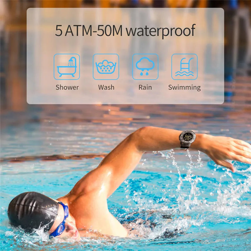 New Steel Dive Smart Watch Men Women IP68 Reloj Inteligent Smartwatch For Apple/Xiaomi/Huawei/Lenovo PK IWO 10/L8 Montre Connect