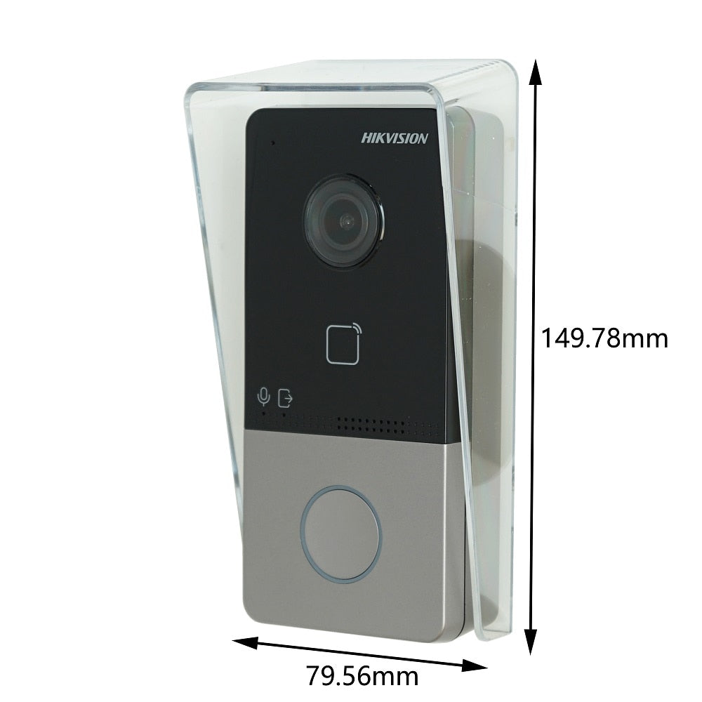 HIKVISION Multi-language DS-KV6113-WPE1(C) IP Doorbell,WiFi Doorbell , Door phone, Video Intercom, waterproof , IC card unlock