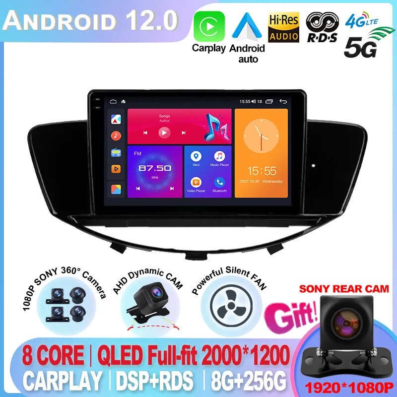 For Subaru Tribeca WX W10 2004 - 2014 Android 12 Screen Car Radio Multimedia Video Player Navigation GPS No 2din 2 din dvd