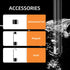 INSKAM HD1080P 4.3 Inch IPS Screen Industrial Endoscope Camera 8mm Dual Lens Rigid Borescope For Car Engine Sewer Inspection