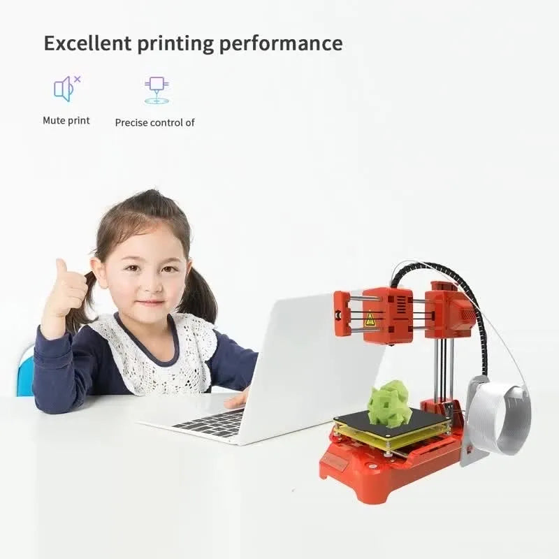 K7 EasyThreed Mini 3D Printer Kit DIY Complete Simple 3d Printing Machine For Kids And Beginner Free Shipping